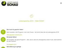 Tablet Screenshot of leistungsschau.co.at